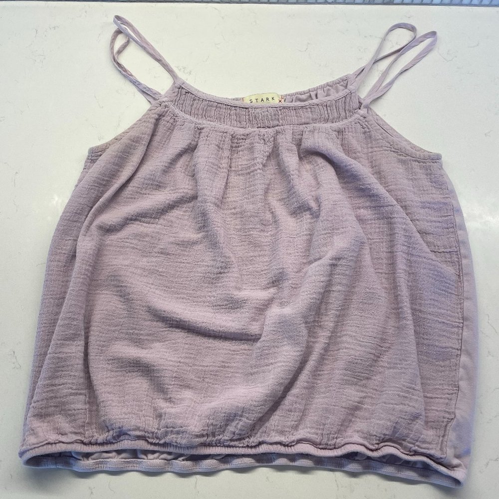 Anthropologie Stark‎ Double Spaghetti Strap Camisole in Lavender, Size Small